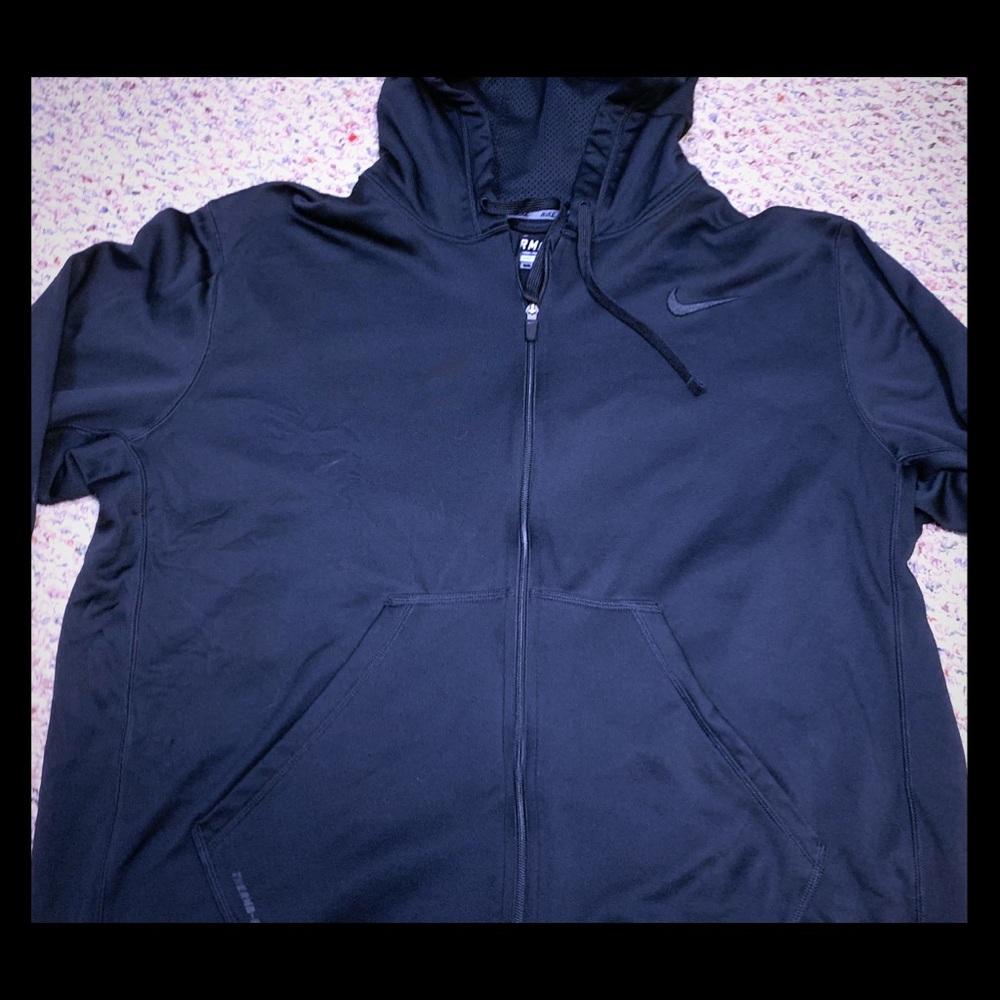 Nike black thermal fit XXL zip up jacket